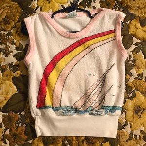 Kids Vintage Towel Tank Top